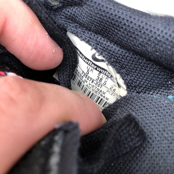 RARE Nike Air Pegasus 83 Aloha Print Black Hawaii Size 7.5 - Picture 4 of 13